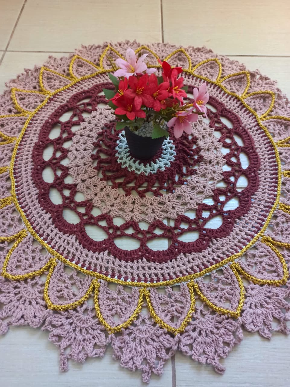 Tapete Mandala do Amor